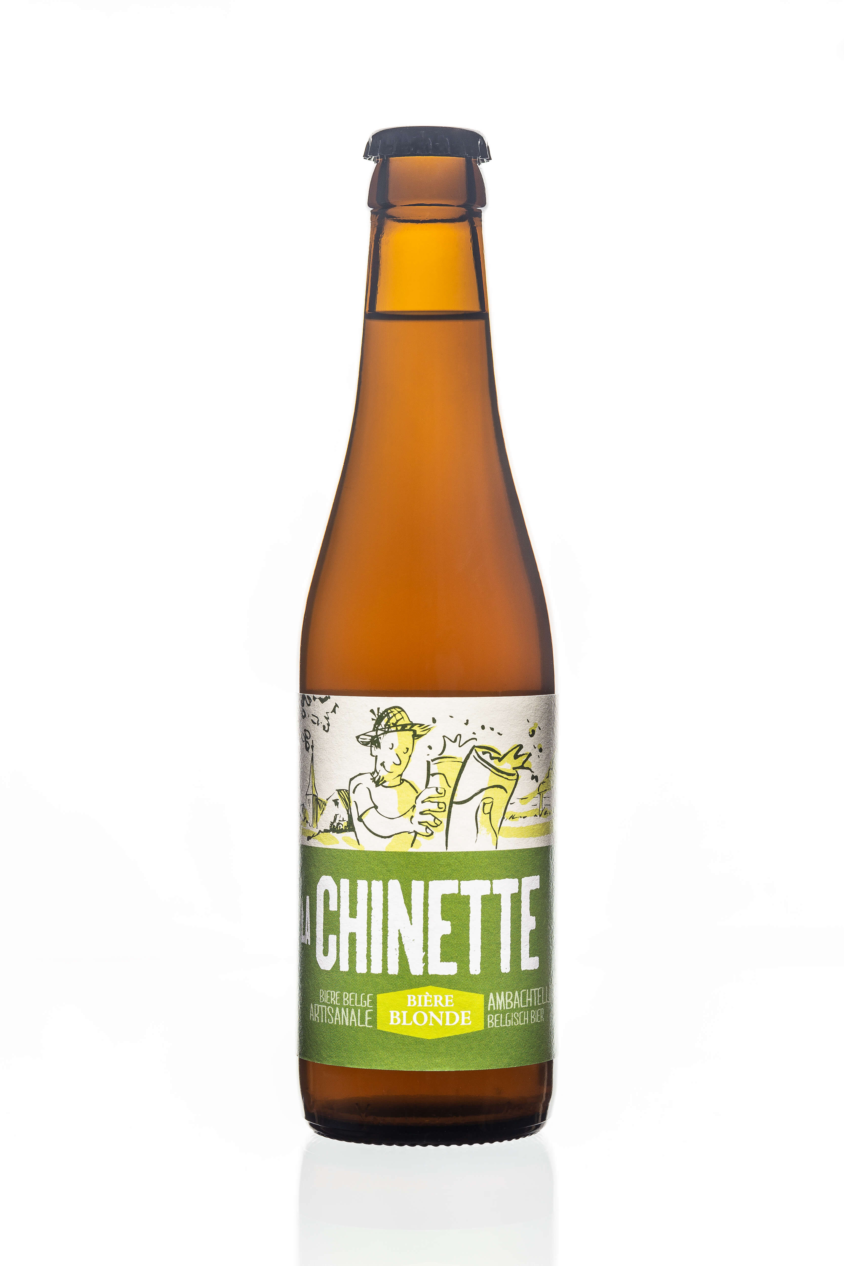 Brasserie de La Lesse La Chinette blond bier 6% bio 33cl - 5020